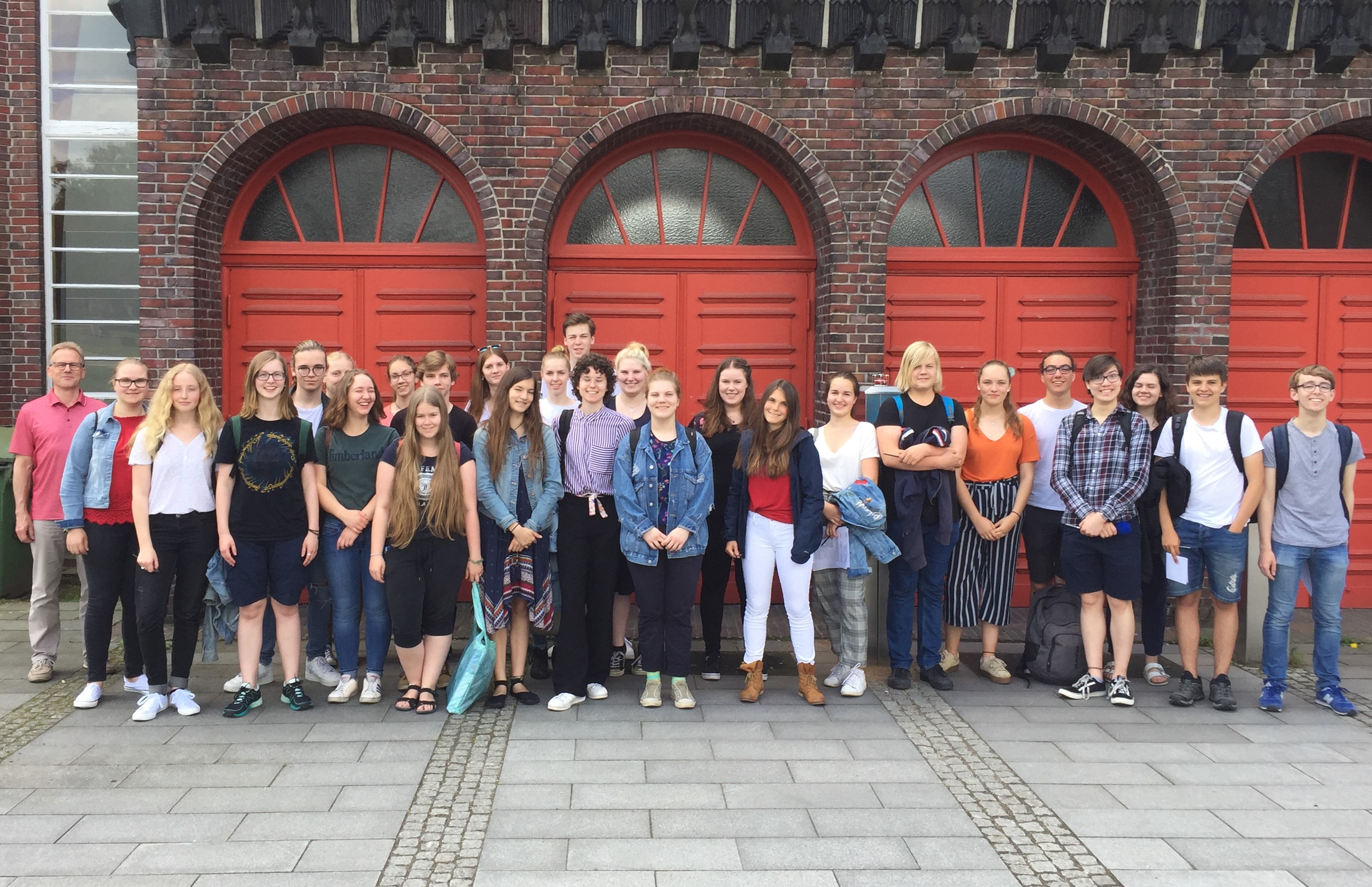 Teilnehmerinnen und Teilnehmer von »mut*sh« beim Aktionstag an der Musikhocschule Lübeck 2019