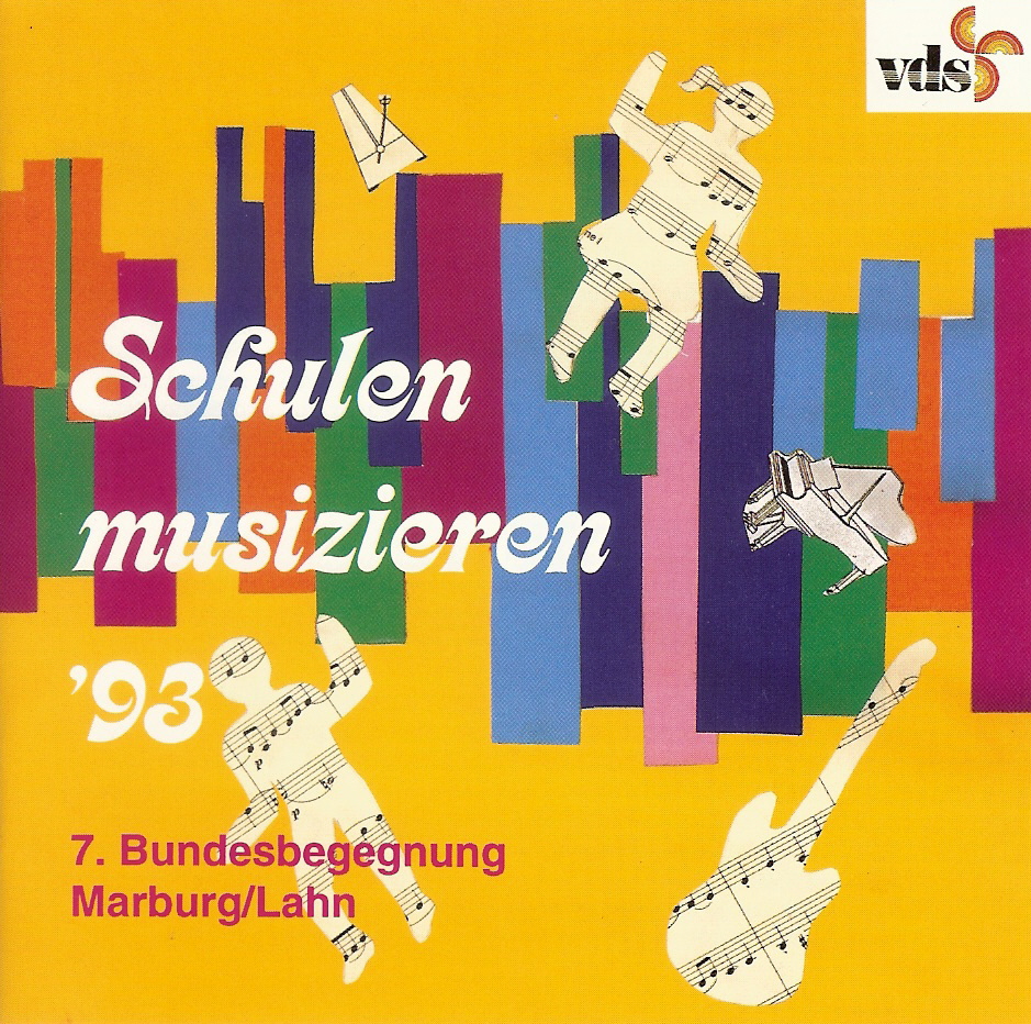 CD-Cover der Audio-CD zur Bundesbegegnung Schulen Musizieren 1993 in Marburg/Lahn